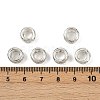 Brass Crystal Rhinestone Beads KK-Q401-03S-4