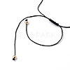 Adjustable Nylon Thread Braided Bead Bracelets BJEW-JB05421-01-3