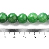 Natural Mashan Jade Round Beads Strands X-G-D263-10mm-XS13-5