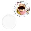 DIY Flat Round Cup Mat Silicone Molds DIY-E036-02-1