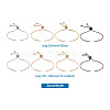 Rack Plating Eco-Friendly Brass Chain Bracelet Making KK-TA0007-84-RS-11