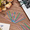 4 Bags 4 Colors Cotton Swab Brushes MRMJ-BBC0001-01-4