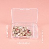 Heart Alloy Enamel Charms ENAM-PH0001-13-7