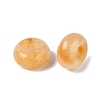 Natural Topaz Jade European Beads G-N359-17A-08-2