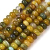 Natural Banded Agate Beads Strands G-F790-I01-01S-2