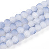 Crackle Glass Beads X1-GLAA-N009-8mm-07-1