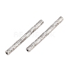 304 Stainless Steel Tube Beads SA-CBA098D-08F-P-3