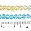 Transparent Painted Glass Beads Strands DGLA-A034-T8mm-A13-3