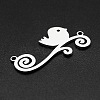 Non-Tarnish 201 Stainless Steel Pendants STAS-R111-JA655-2