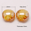 Handmade Lampwork Beads LAMP-S010-20mm-M-2