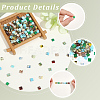 180Pcs 10 Styles Electroplate Glass Seed Beads SEED-PA0001-33-6