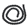 Frosted Synthetic Glass Beads Strands G-A272-A01-02-4
