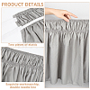 Adjustable Polyester Wrap Around Bed Skirts AJEW-WH20022-10B-01-6