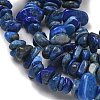 Natural Lapis Lazuli Chip Beads Strands G-E271-121-3