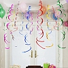 Plastic Spiral Metallic Ribbons HULI-PW0002-117-1