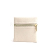Square PU Leather Jewelry Gift Zipper Bags PW-WGB98FA-05-1