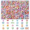 Craft Style Acrylic Beads Sets MACR-FS0001-68-1