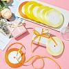 8Rolls 4 Colors Single Face Satin Ribbon OCOR-FS0001-10A-5