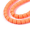 Handmade Polymer Clay Bead Strands CLAY-ZX006-01-39-4