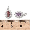 SHEGRACE Brass Micro Pave Cubic Zirconia Pendants XGRQ2O432-446P-3