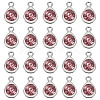 20Pcs Faceted Glass Charms RGLA-TADJ0001-01B-2