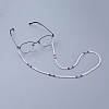 Glass Seed Bead Eyeglasses Chains AJEW-EH00006-02-5