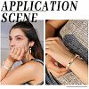 DIY Curved Tube Chunky Bracelet Making Kit DIY-NB0007-29-6