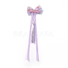 Bowknot Long Ribbon Alligator Hair Clip PHAR-D013-03E-4
