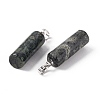 Natural Kambaba Jasper Pendants G-E135-02P-09-3