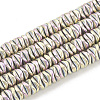 Electroplate Non-magnetic Synthetic Hematite Beads Strands X-G-N0322-01C-1