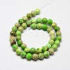 Natural Imperial Jasper Beads Strands G-I122-8mm-M-4