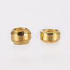 Brass Crimp Beads E002-G-NR-2