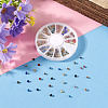 Pointed Back Glass Rhinestone Cabochons RGLA-YS0001-04B-5