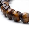 Natural Tiger Eye Beads Strands G-S259-21-4mm-5