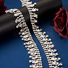 Iron Crystal Rhinestone Cup Chain CH-CW0001-02-7