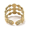 304 Stainless Steel Open Cuff Ring Findings RJEW-Z018-10G-3