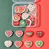 20Pcs Christmas Printed Opaque Acrylic Beads OACR-FS0002-53A-6