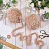 Super Bulky Imitation Fur Polyester Yarn OCOR-WH20005-34J-4