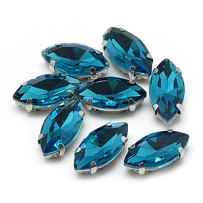 Sew on Rhinestone RGLA-T034-4x8mm-15-1