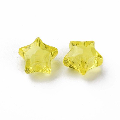 Transparent Acrylic Beads TACR-S152-02A-717-1