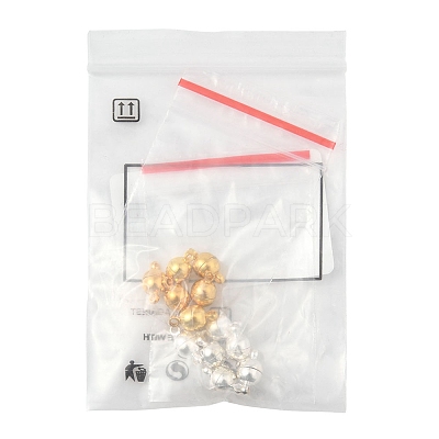 12 Sets 2 Colors Brass Magnetic Clasps KK-FS0001-55A-1