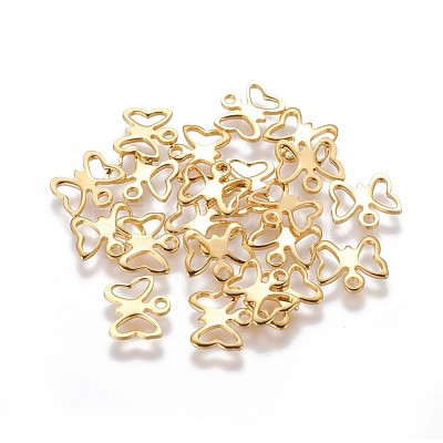 304 Stainless Steel Charms STAS-F159-34G-1
