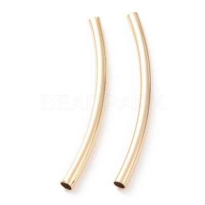 Brass Tube Beads X-KK-Y003-89B-G-1