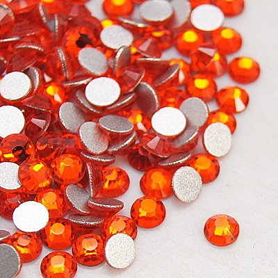 Glass Flat Back Rhinestone RGLA-C002-SS12-236-1
