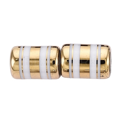 Electroplate Glass Beads EGLA-Q137-01A-A02-1