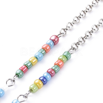 Eyeglasses Chains AJEW-EH00060-01-1