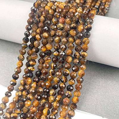 Natural Tiger Eye Beads Strands G-C127-A06-06-1