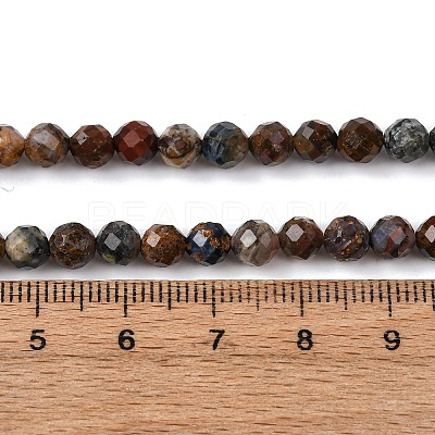 Natural Pietersite Beads Strands G-G792-37C-1