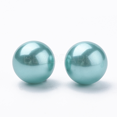 Eco-Friendly Plastic Imitation Pearl Beads X-MACR-S277-8mm-C19-1