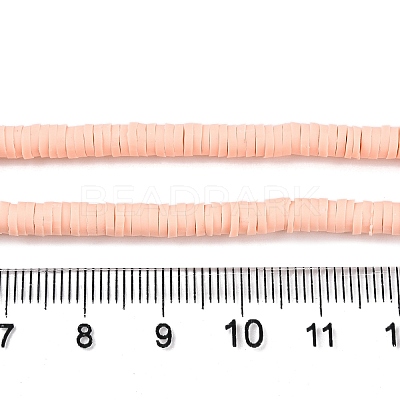 Handmade Polymer Clay Beads X-CLAY-R067-6.0mm-13-1